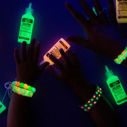 Tulip Puff Paint Glow, Multi-Surface Craft Paint, .75 fl. oz. 10 Pack