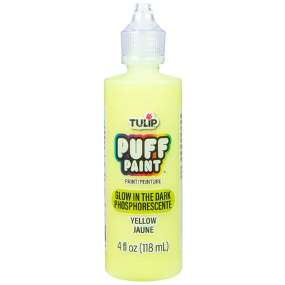 Tulip Puff Paint Glow Yellow 4 fl. oz.