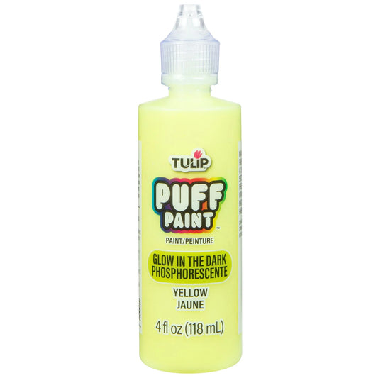 Tulip Puff Paint Glow Yellow 4 fl. oz.