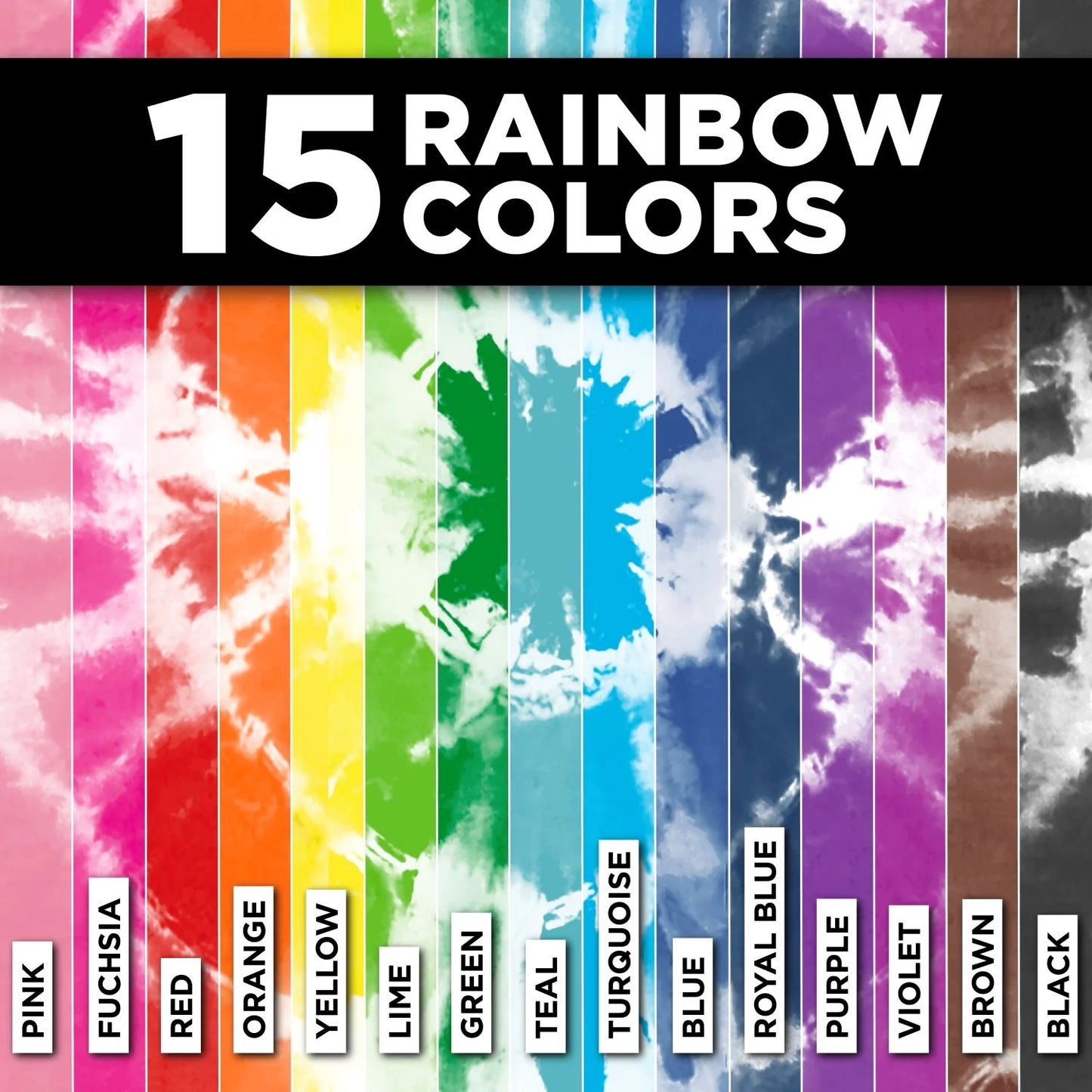 Tulip Ultimate 30-Color Tie-Dye Bundle