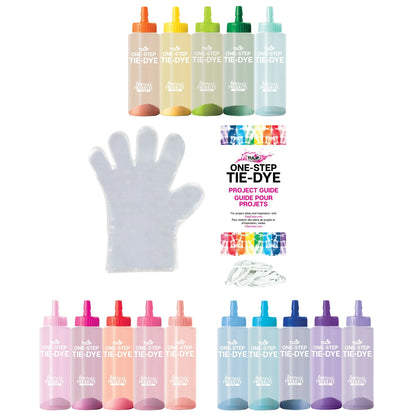 Tulip Over the Rainbow 15-Color One-Step Tie Dye Kit