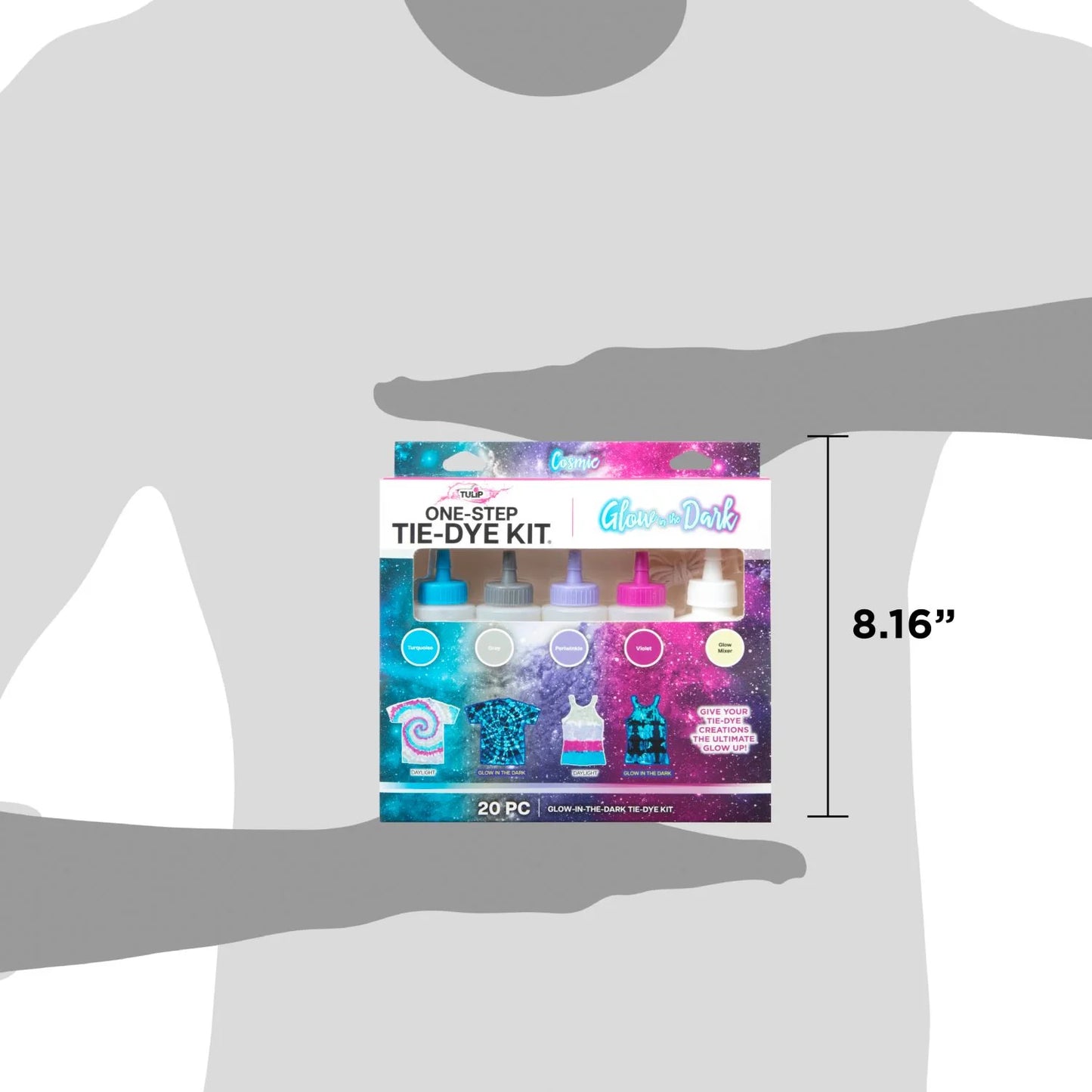 Tulip Glow in the Dark Cosmic 4-Color Tie-Dye Kit