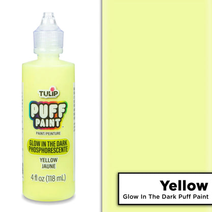 Tulip Puff Paint Glow Yellow 4 fl. oz.