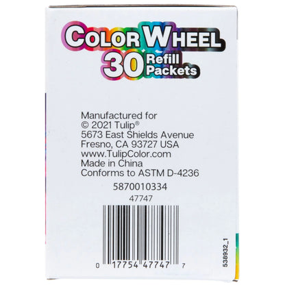 Tulip Tie-Dye Refills Color Wheel 30 Pack