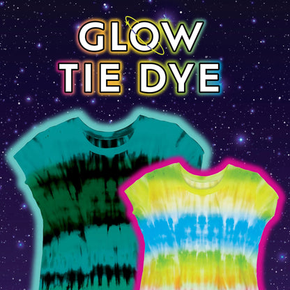 Tulip Glow Tie-Dye Party Kit, 18 Dye Bottles & Glow Mixer