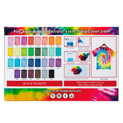 Tulip Tie-Dye Refills Color Wheel 30 Pack