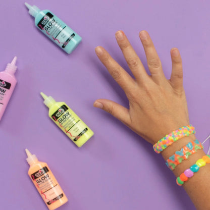 Tulip Puff Paint Glow, Multi-Surface Craft Paint, .75 fl. oz. 10 Pack