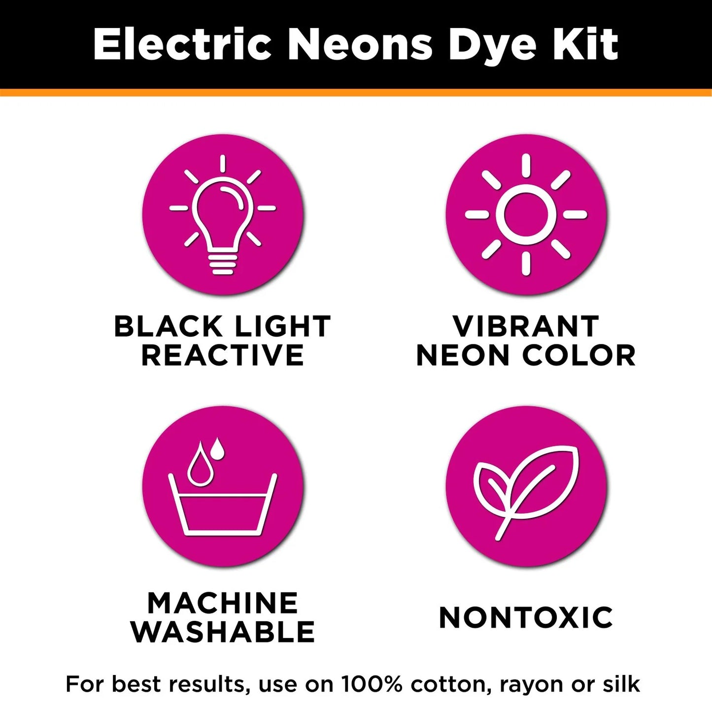 Tulip Electric Neons 16 fl. oz. 4-Color Dye Kit