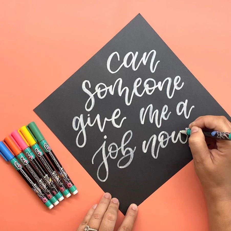 Tulip Bullet-Tip Fabric Paint Markers Rainbow 15 Pack