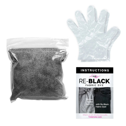 Tulip Re-Black Fabric Dye Kit