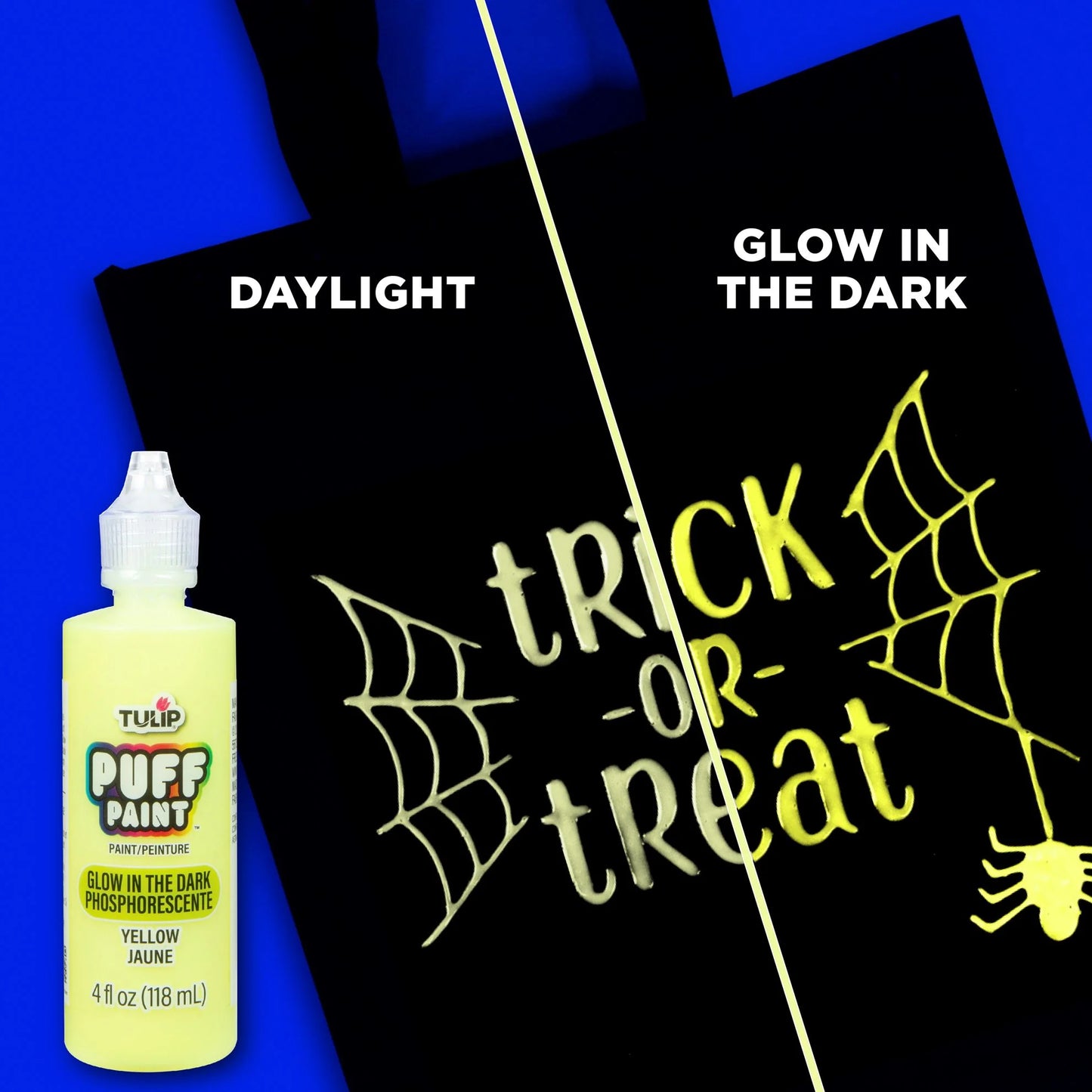 Tulip Puff Paint Glow Yellow 4 fl. oz.