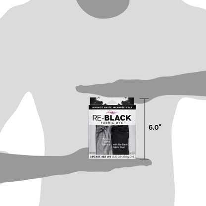 Tulip Re-Black Fabric Dye Kit