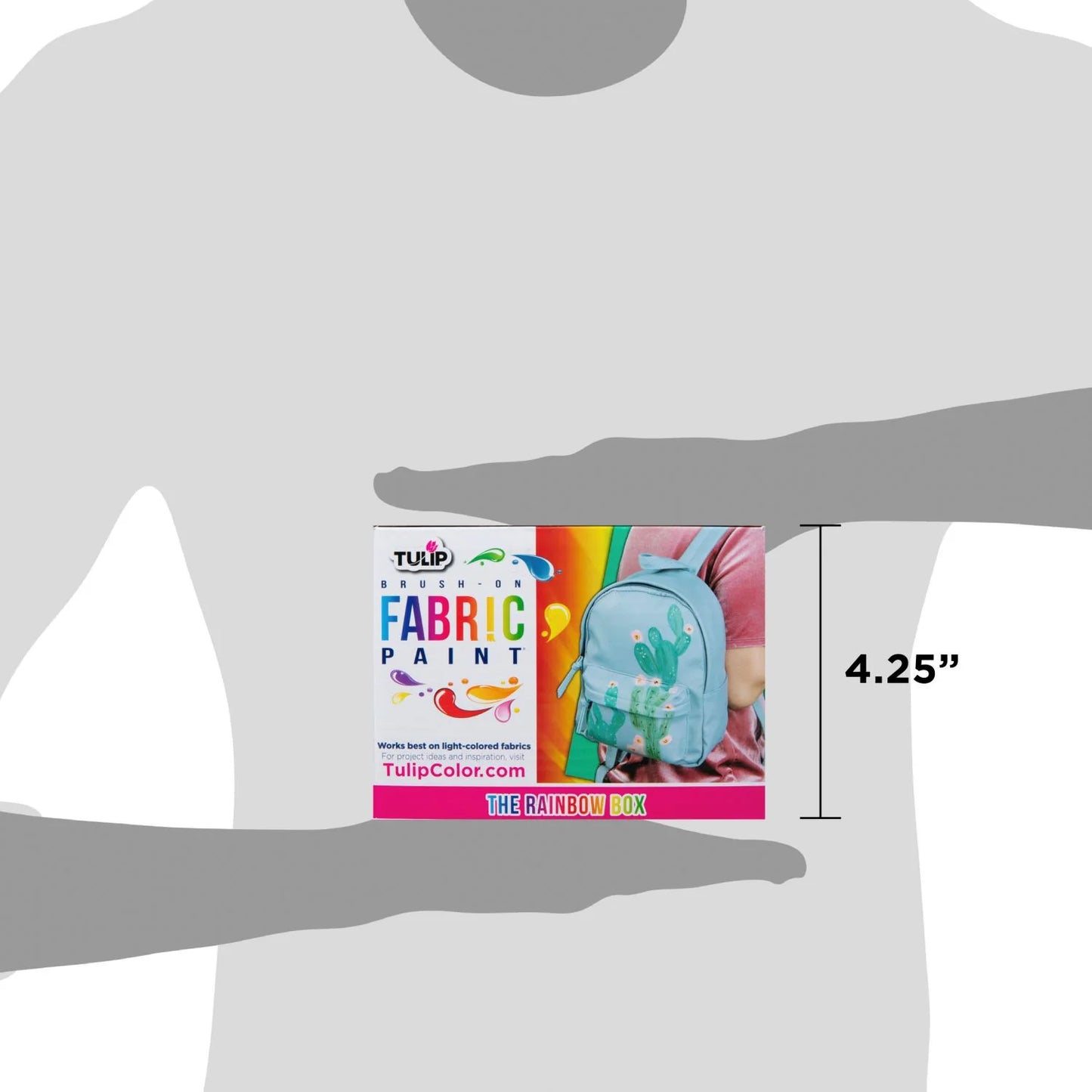 Tulip Brush-On Fabric Paint Rainbow 14 Pack