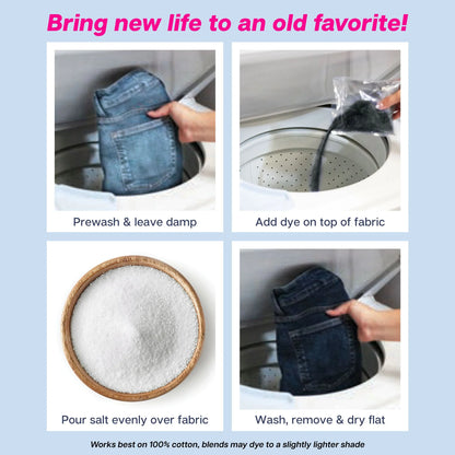 Tulip Re-Dark Denim Fabric Dye Kit