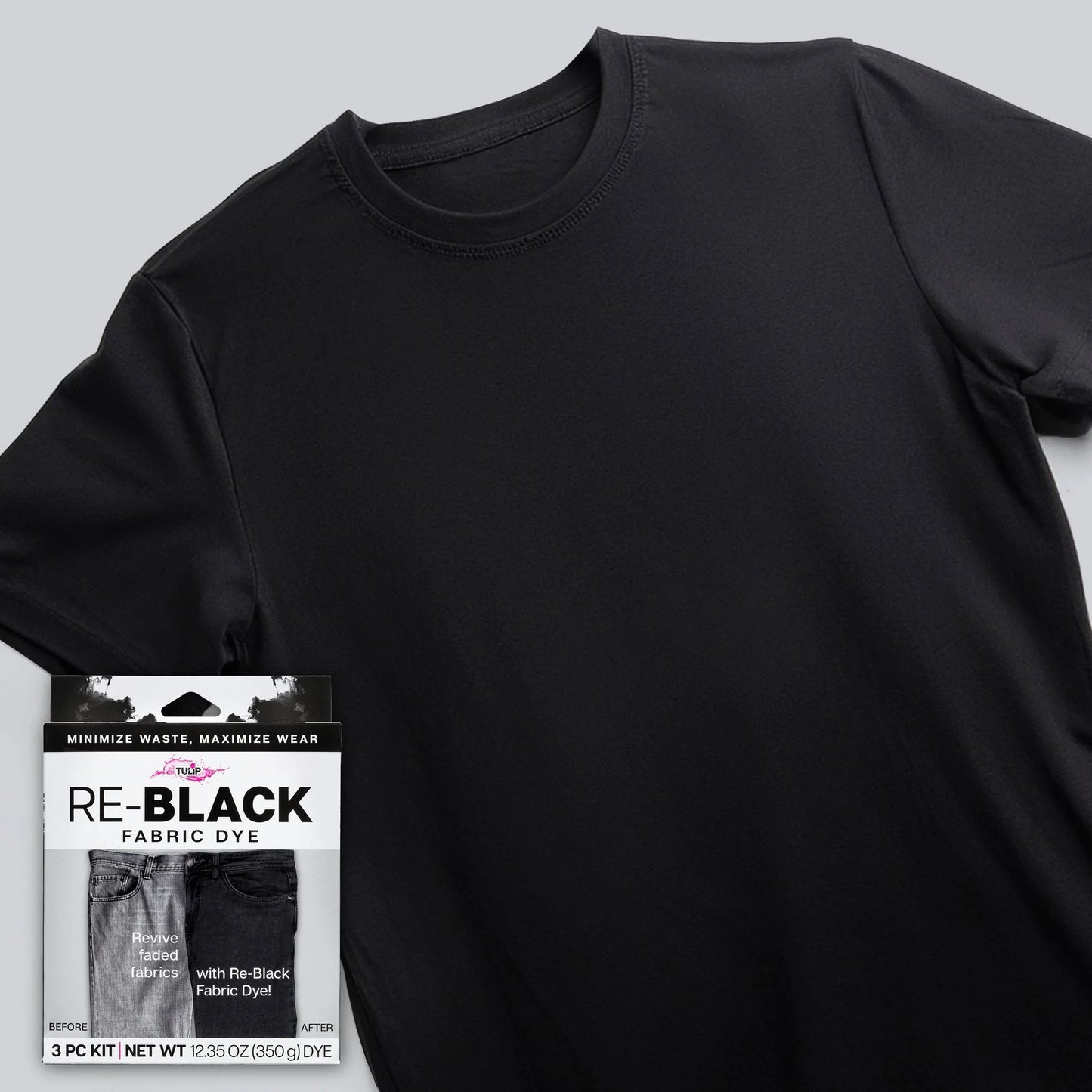 Tulip Re-Black Fabric Dye Kit